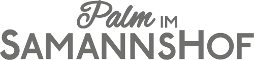Das Logo des Palm im Samannshof